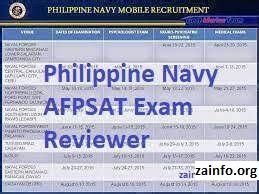 afpsat passing rate|AFPSAT for Philippine Navy (Step.